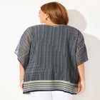 Georgette Peasant Poncho image number null