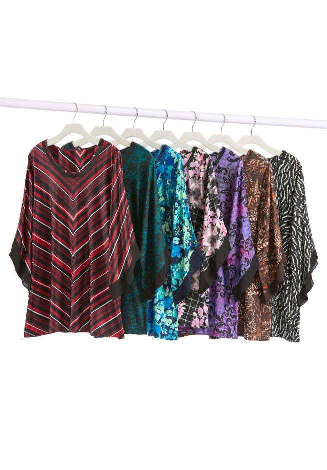 Dream Drape Flutter Sleeve Top image number 1