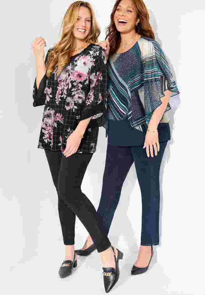 Dream Drape Flutter Sleeve Top image number 3