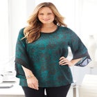 Dream Drape Flutter Sleeve Top image number null