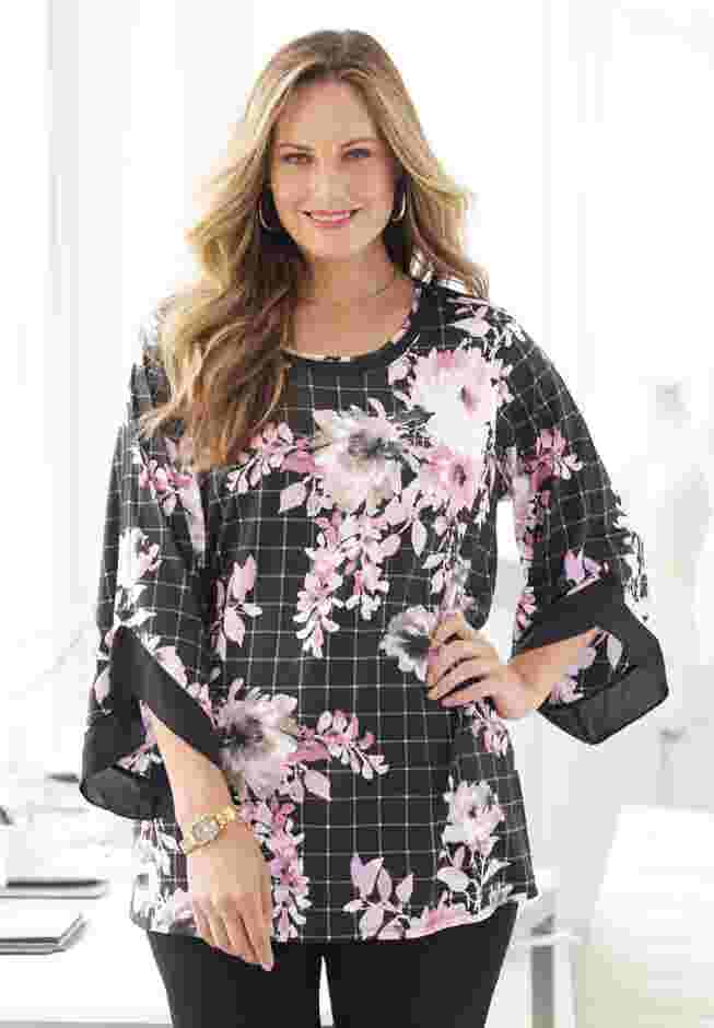 Dream Drape Flutter Sleeve Top image number 0