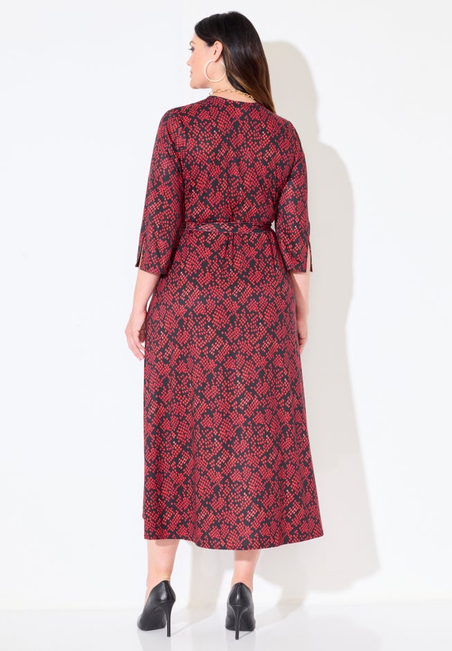 Easy Faux Wrap Dress image number 1