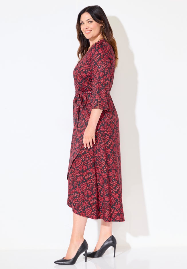 Easy Faux Wrap Dress image number 2