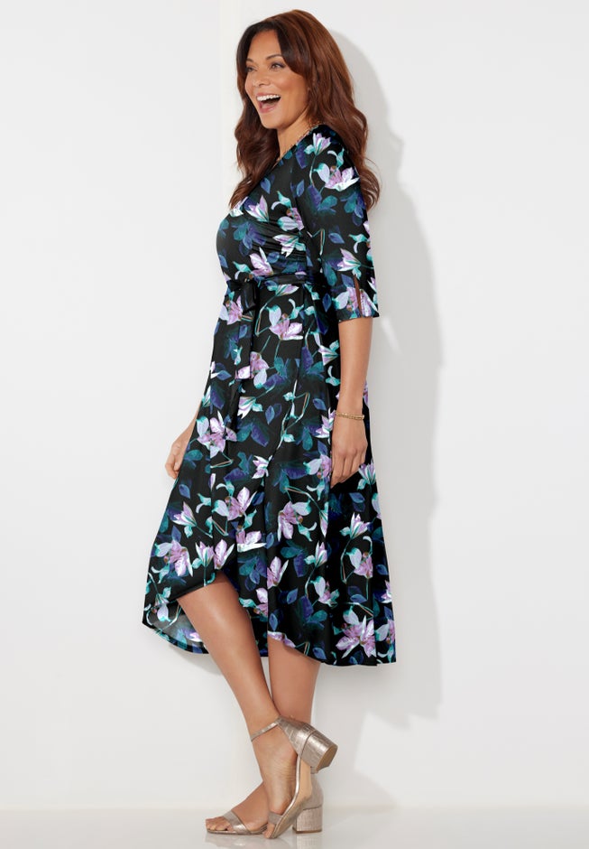 Easy Faux Wrap Dress image number 2