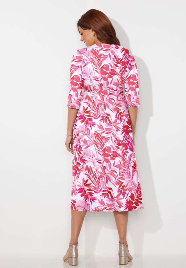 Easy Faux Wrap Dress image number 1