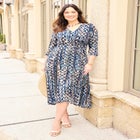Easy Faux Wrap Dress image number 0