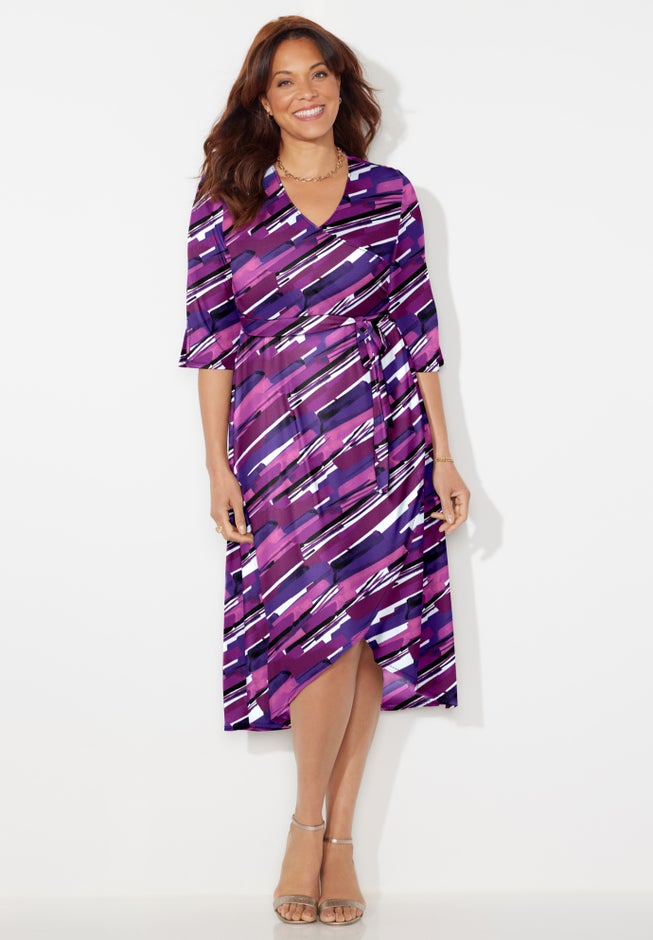 Easy Faux Wrap Dress image number 0