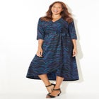 Easy Faux Wrap Dress image number null