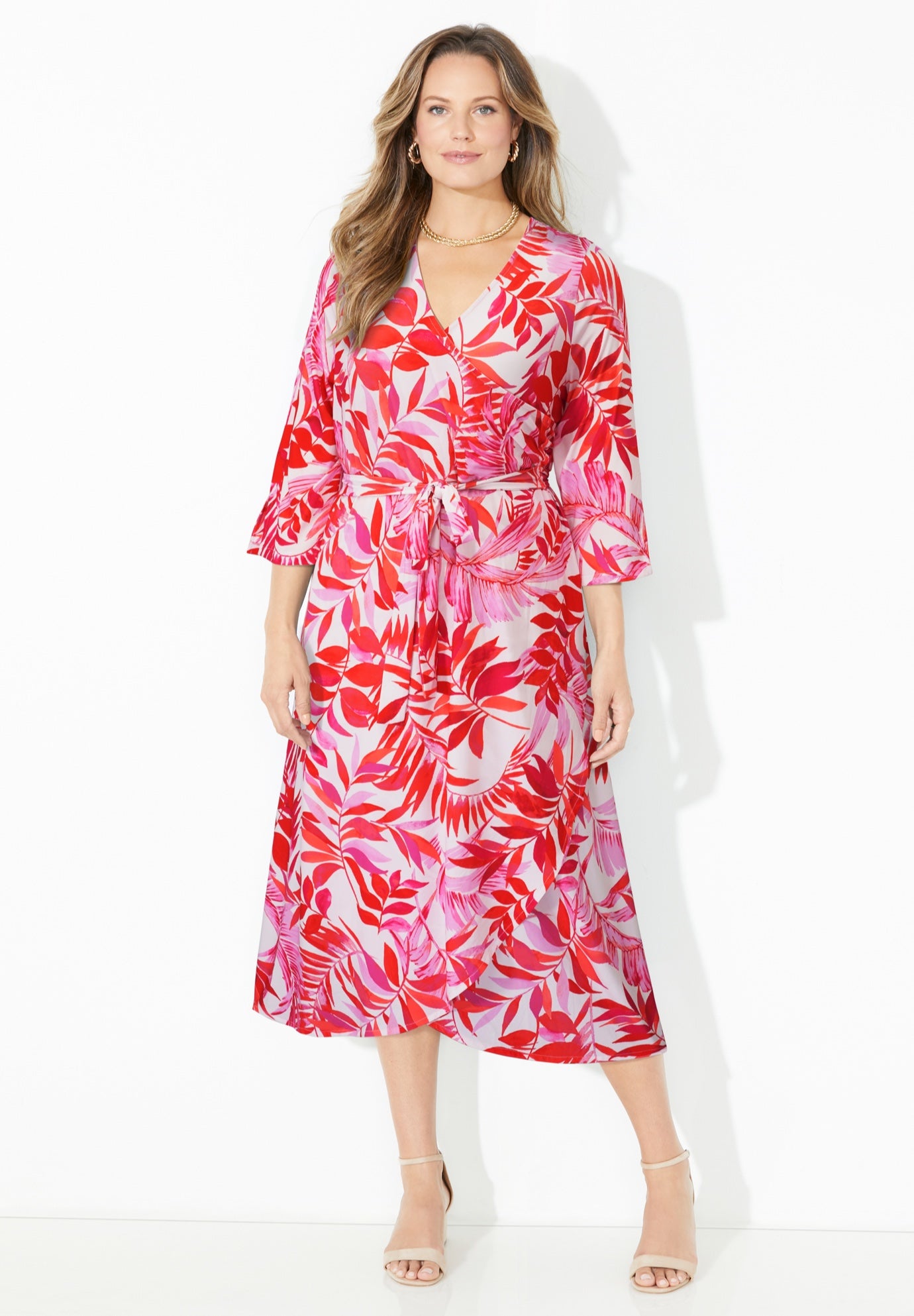 Easy Faux Wrap Dress image number 0
