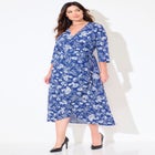 Easy Faux Wrap Dress image number null