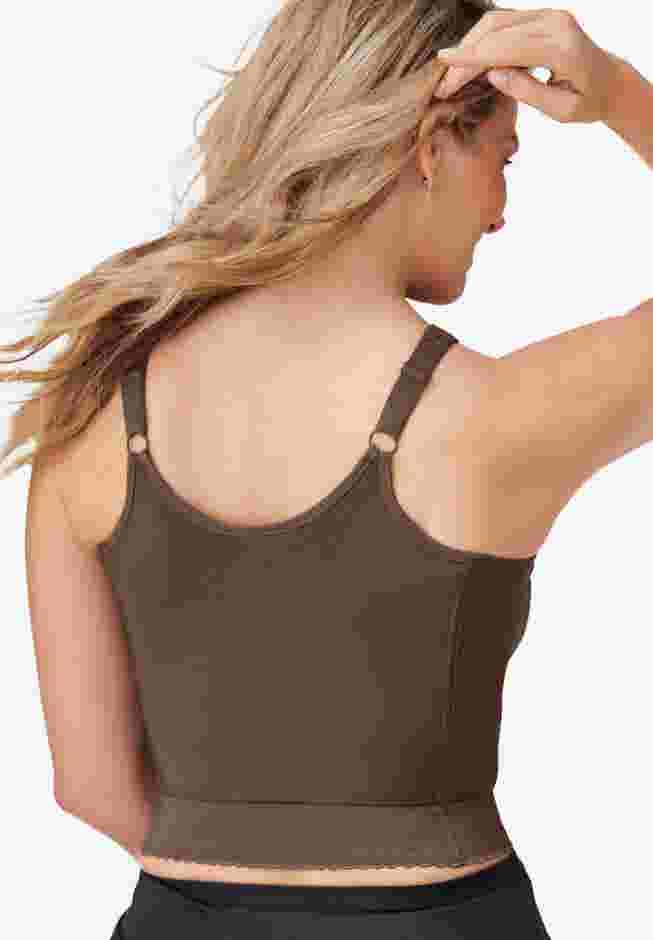 Easy Enhancer® Wireless Longline Posture Bra image number 2