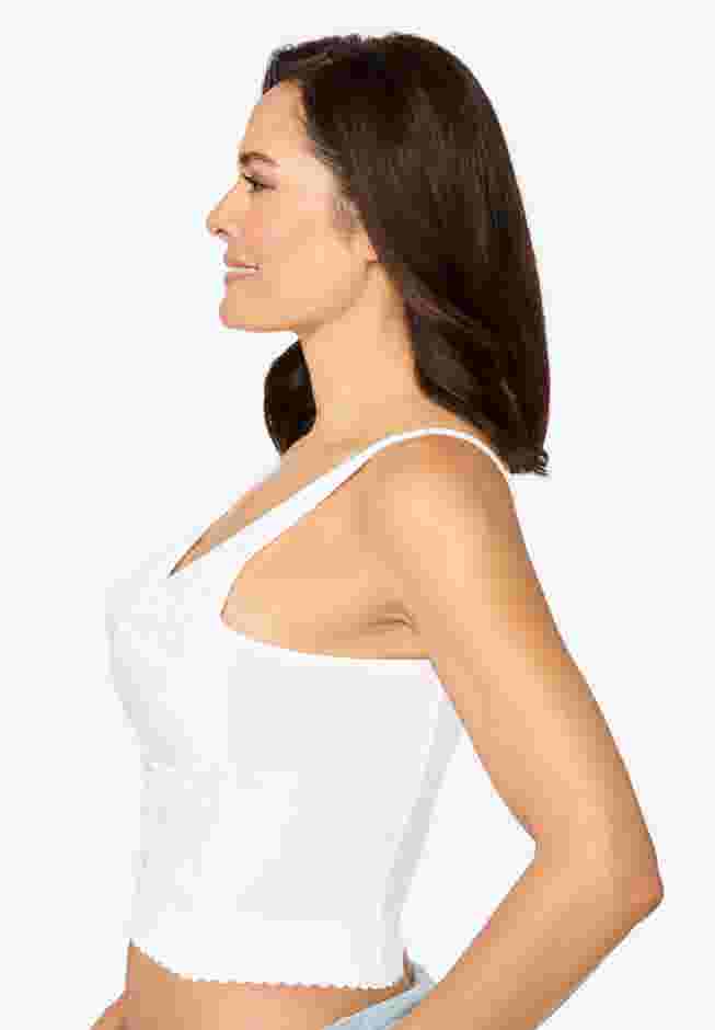 Easy Enhancer® Wireless Longline Posture Bra image number 2