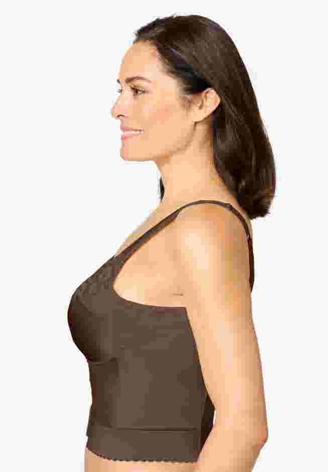 Easy Enhancer® Wireless Longline Posture Bra image number 1