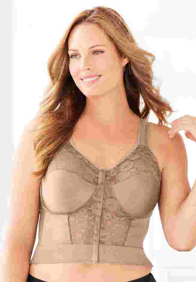Easy Enhancer® Wireless Longline Posture Bra image number 0