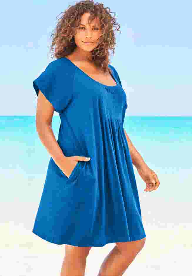 Box-Pleat Cover Up image number 2