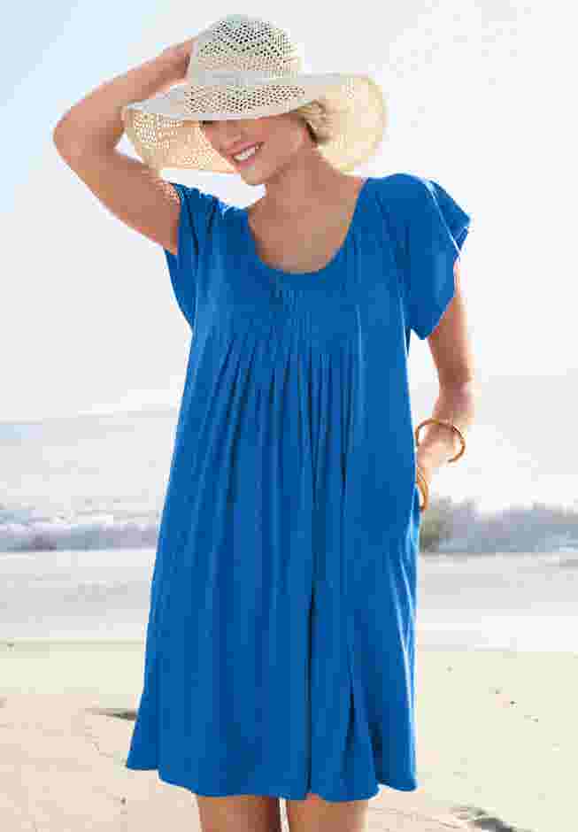 Box-Pleat Cover Up image number 0