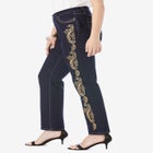 Plus Size Embroidered Bootcut Jean image number 2