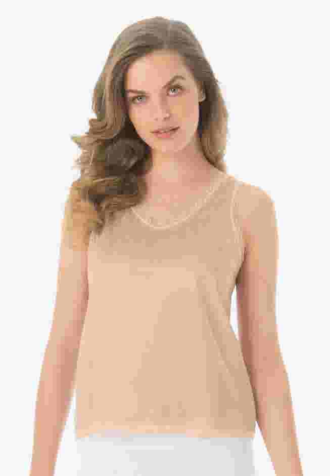 Lace-Trim Camisole  image number 0