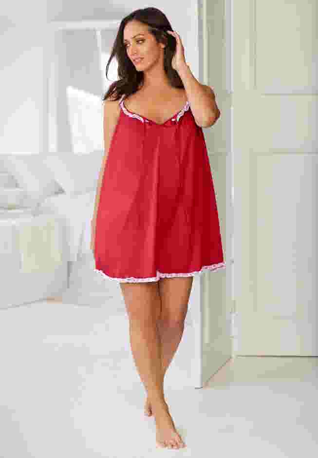 Babydoll Ruffle Gown image number 0