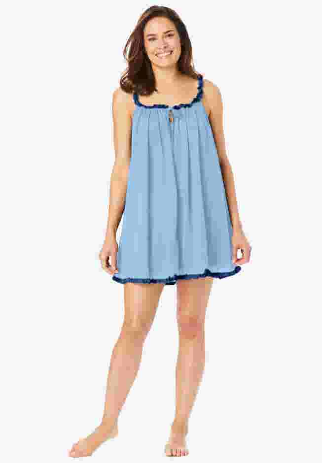 Babydoll Ruffle Gown image number 0