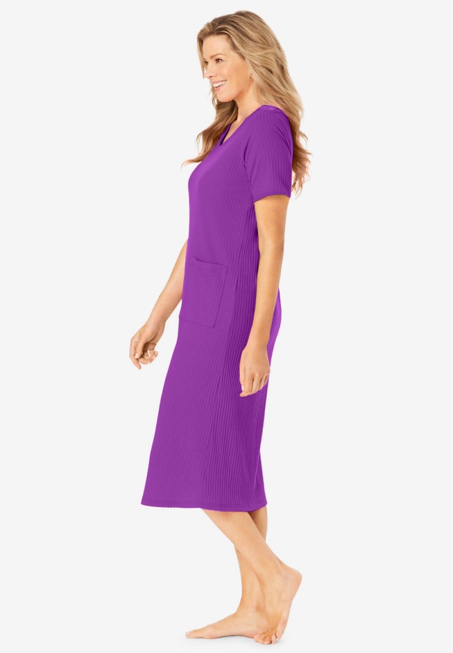 Ribbed Sleepshirt image number 2