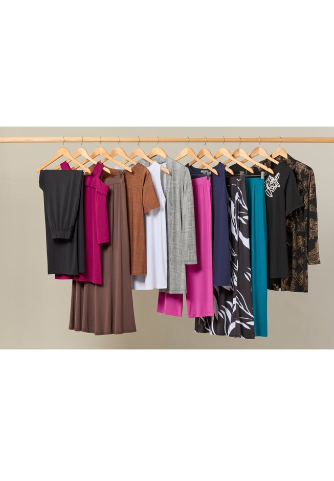 Stretch Knit Open Front Knit Topper image number 3