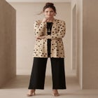 Stretch Knit Open Front Knit Topper image number null
