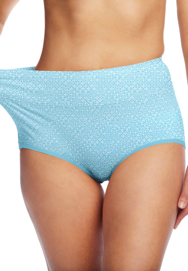 Cotton Spandex Comfort Waist Brief 2-Pack image number 1