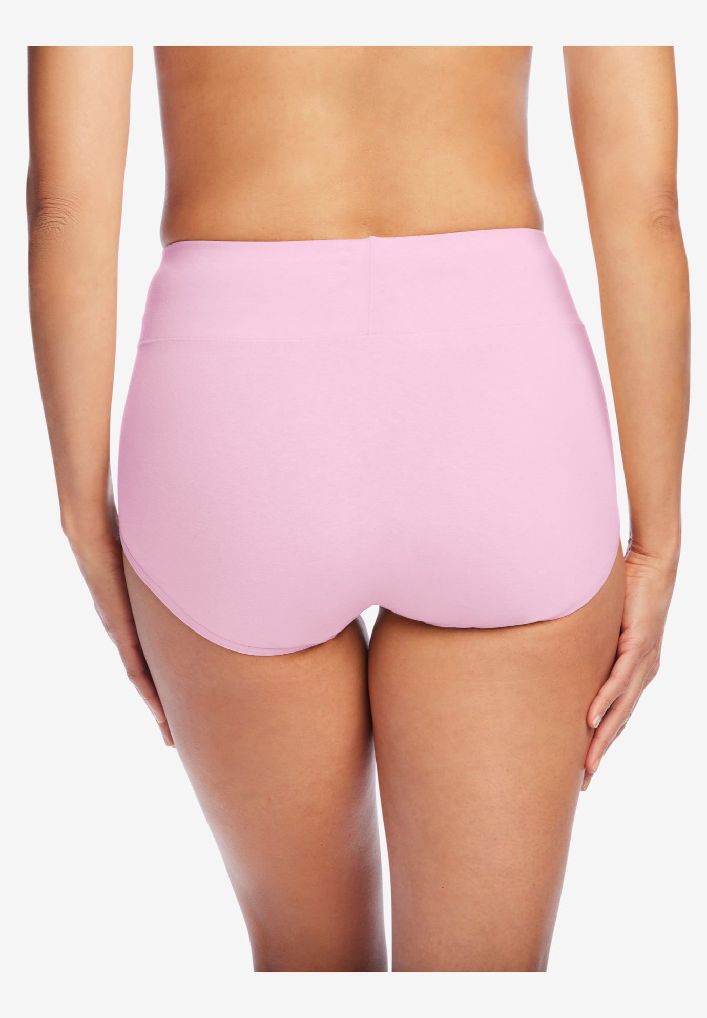 Cotton Spandex Comfort Waist Brief 2-Pack image number 8