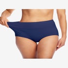 Cotton Spandex Comfort Waist Brief 2-Pack image number null