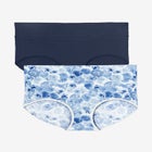 Cotton Spandex Comfort Waist Brief 2-Pack image number null