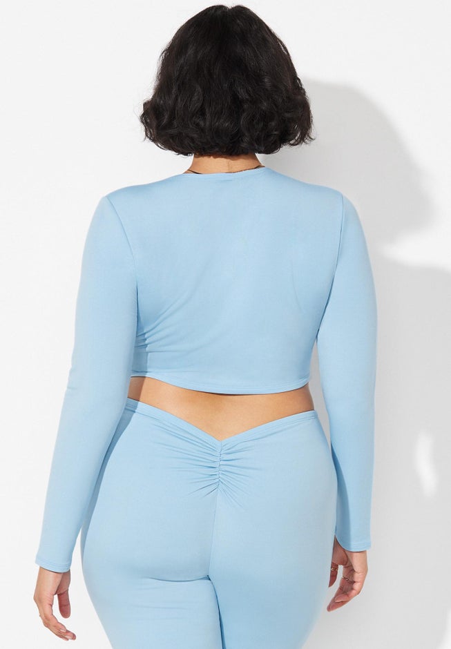 The '70s Tie Front Top image number 8