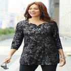 Black Label Keyhole Tunic image number null