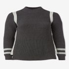 Side Stripe Mockneck Sweater image number 3