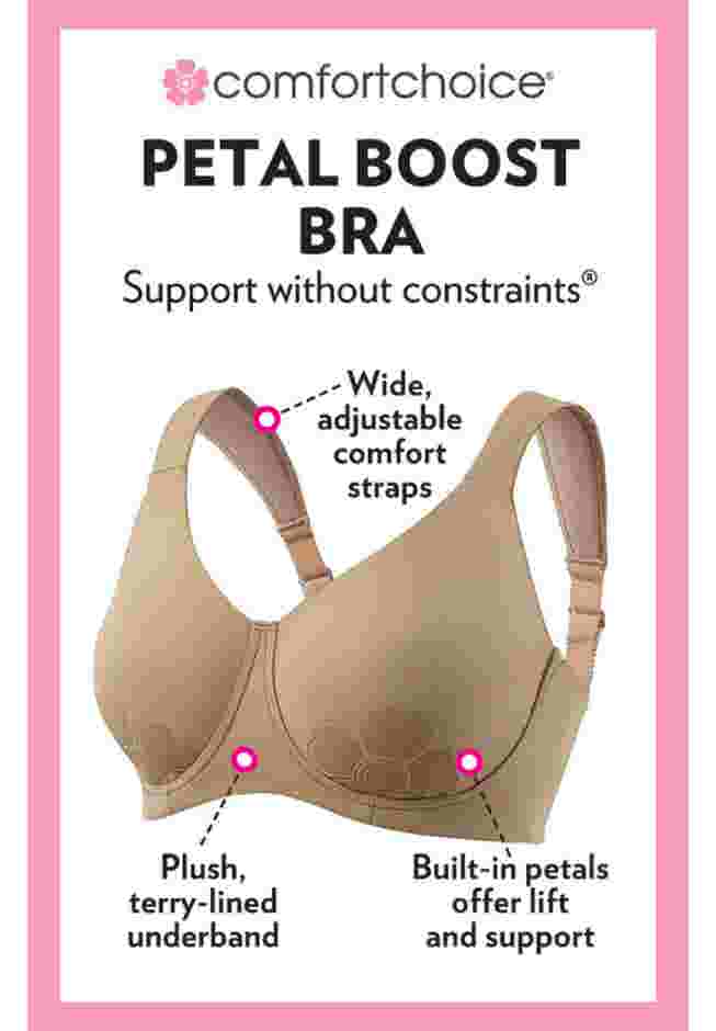 Petal Boost® Underwire Bra image number 4
