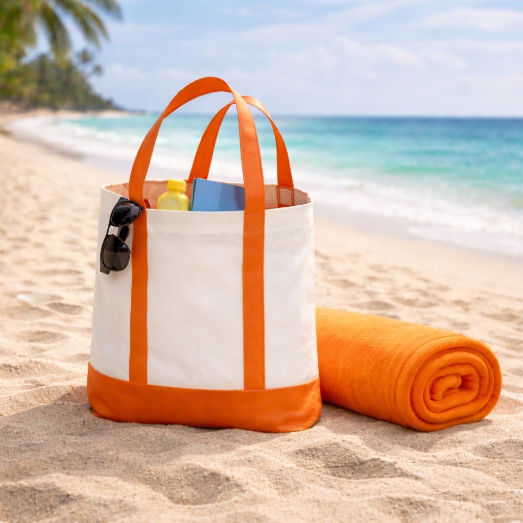 Tote Bag With Free Throw image number 6