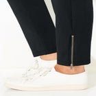 Suprema&reg; Studio Slim Leg Zip Pant image number null