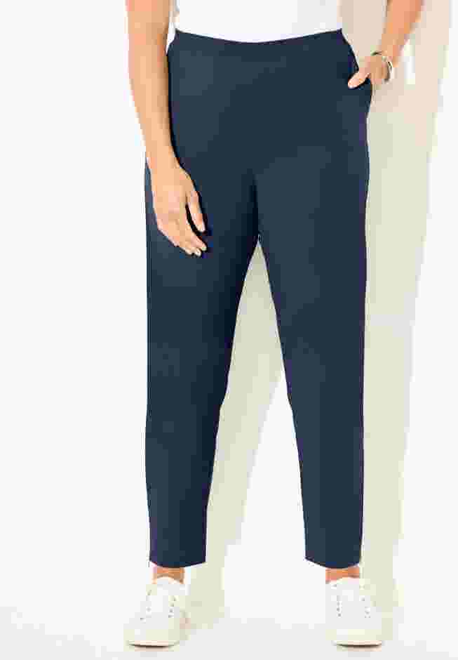Suprema® Studio Slim Leg Zip Pant image number 0