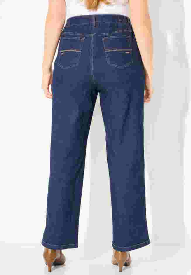 Right Fit® Curvy Wide Leg Jean image number 1
