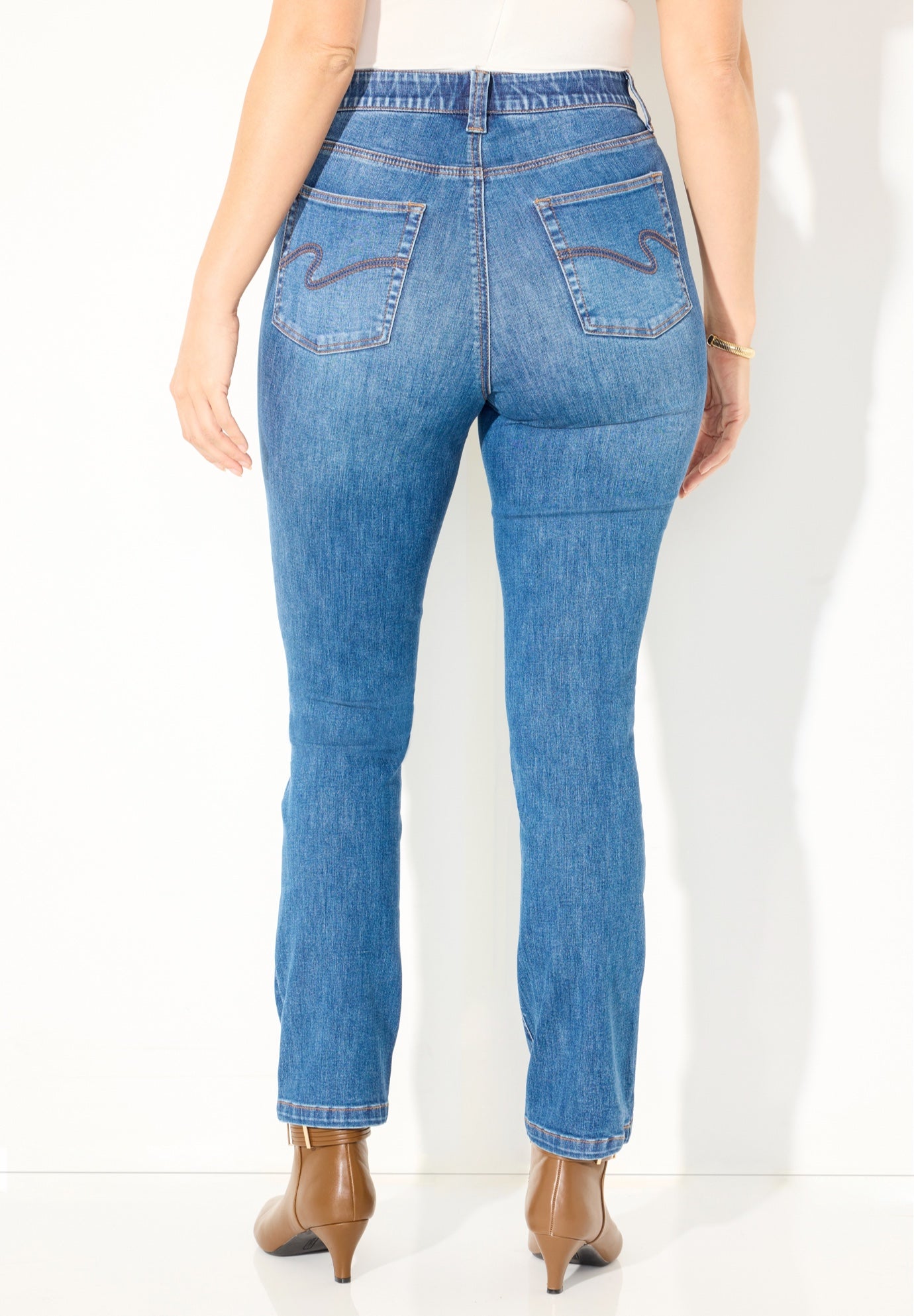 Synergy Slimming Straight Leg Jean image number 1