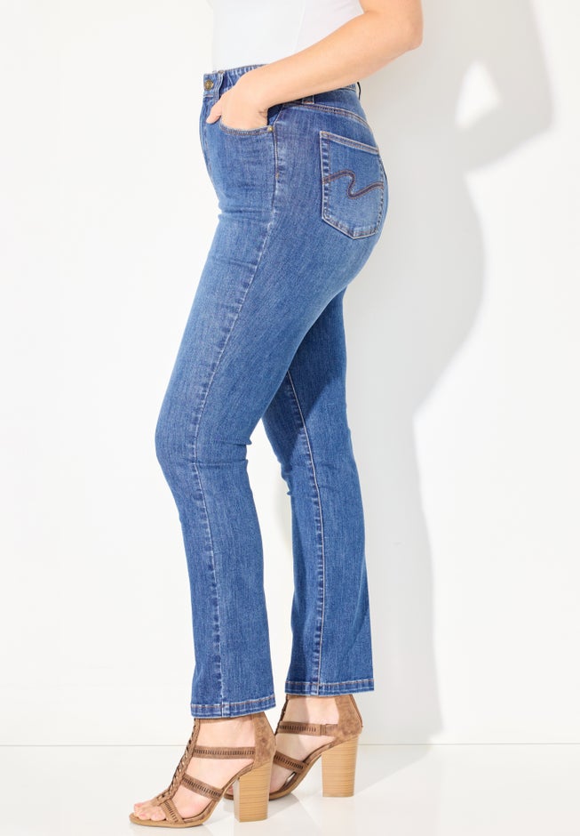 Synergy Slimming Straight Leg Jean image number 2