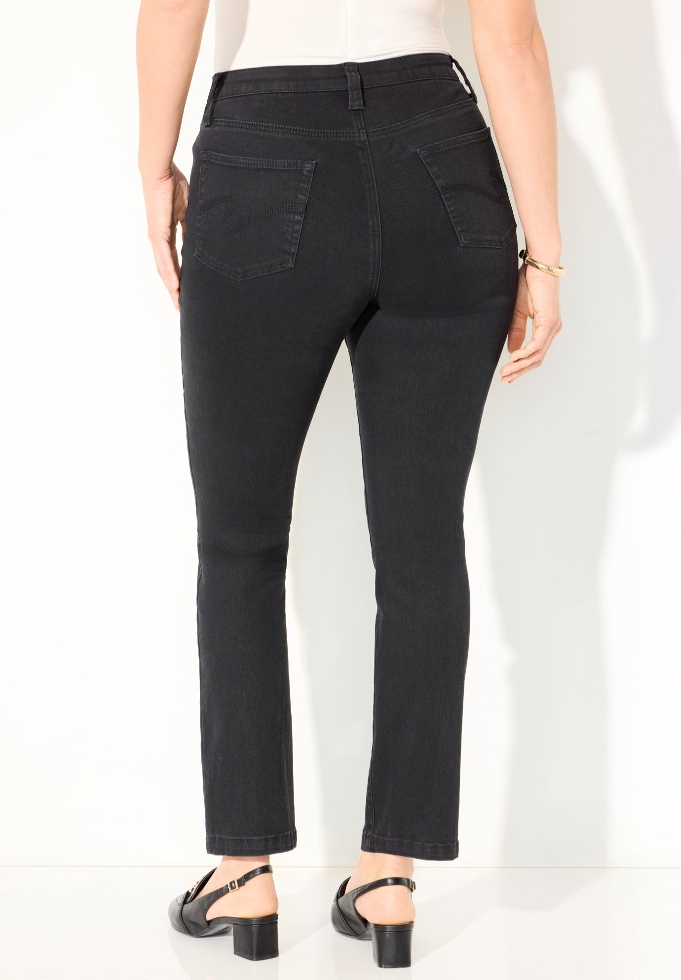Synergy Slimming Straight Leg Jean image number 1