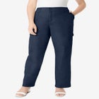 Plus Size Convertible Cargo Pants image number null