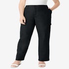 Plus Size Convertible Cargo Pants image number null