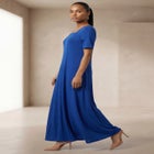Square Neck Maxi Dress image number null