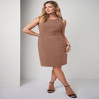 Belted Jacket Dress image number null
