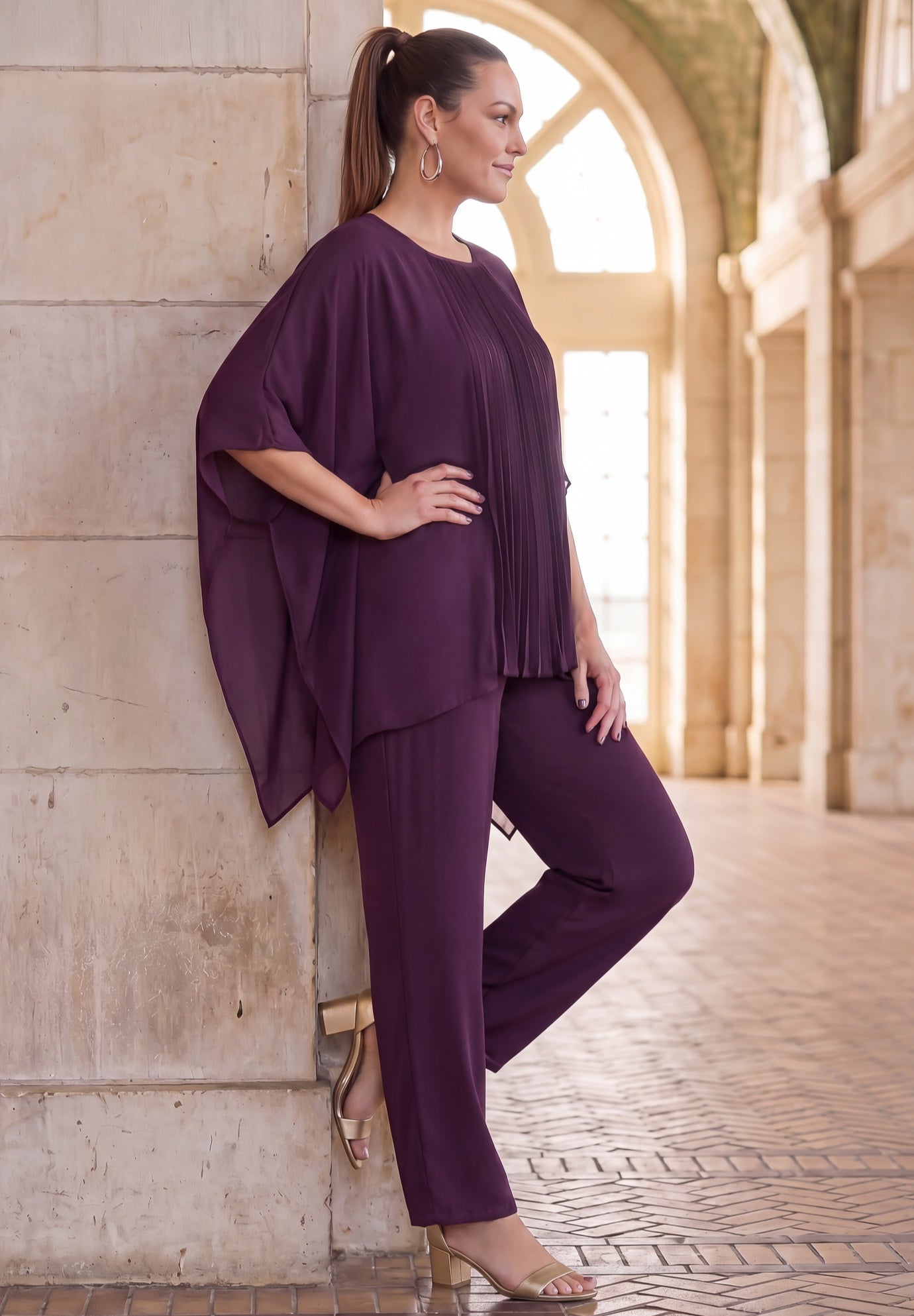 2-Piece Georgette Pantset image number 2