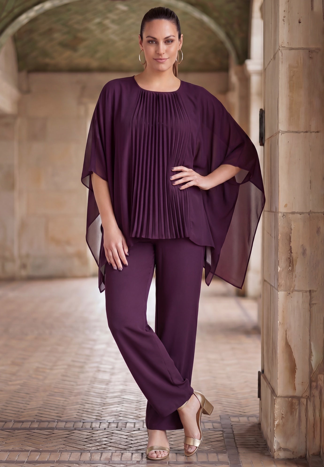 2-Piece Georgette Pantset image number 0