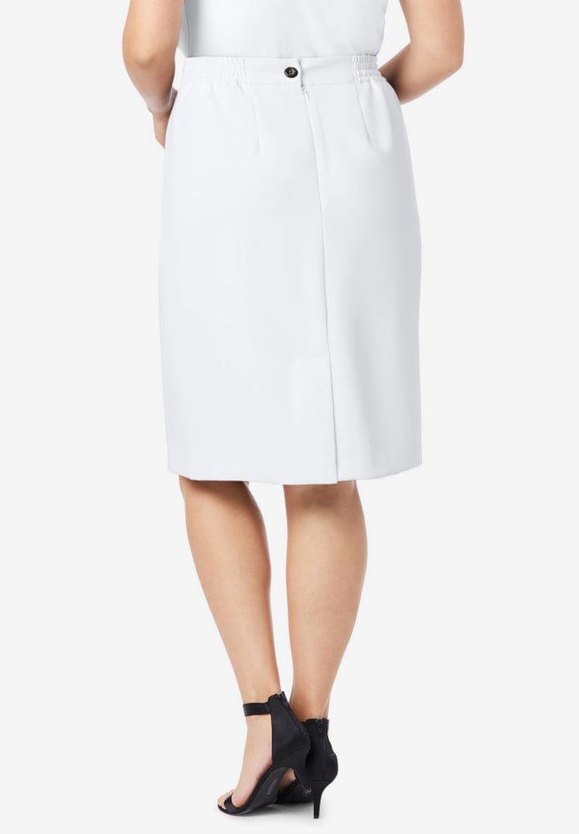 Tummy Control Bi-Stretch Pencil Skirt image number 1