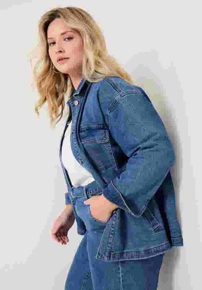 Denim Utility Jacket image number 2
